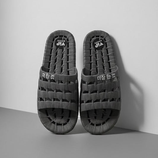 Cozyfoot Grid Bathroom Slipper